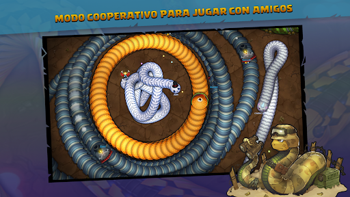 Captura de tela do jogo Little Big Snake .io 4