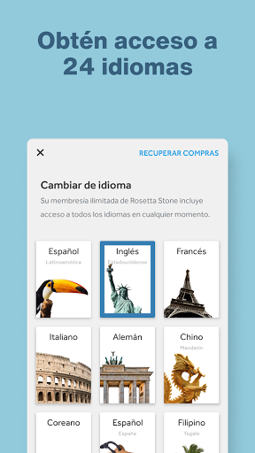 Rosetta Stone Screenshot 3