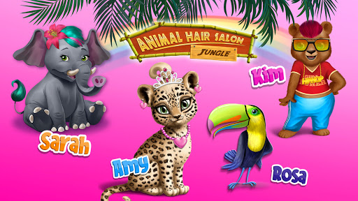 Jungle Animal Hair Salon Captura de Tela 4