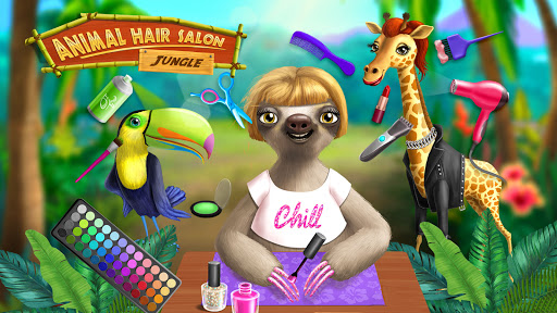 Jungle Animal Hair Salon Captura de Tela 6
