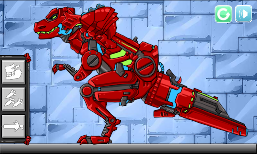 Dino Robot - Tyranno Red Screenshot 3