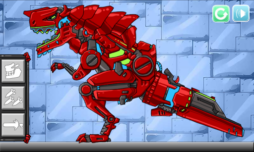 Dino Robot - Tyranno Red Screenshot 4