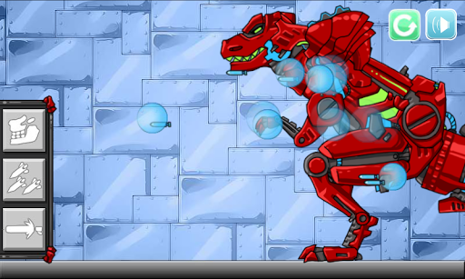 Dino Robot - Tyranno Red Screenshot 5
