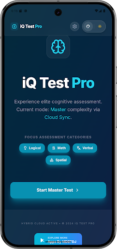 iQ Test Pro Offline Edition Screenshot 1