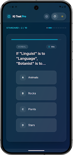 iQ Test Pro Offline Edition Screenshot 4