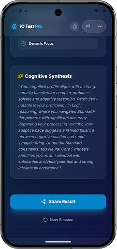 iQ Test Pro Offline Edition Screenshot 6