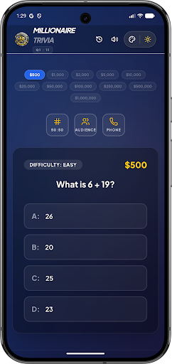 Millionaire Trivia Pro Offlineのスクリーンショット2
