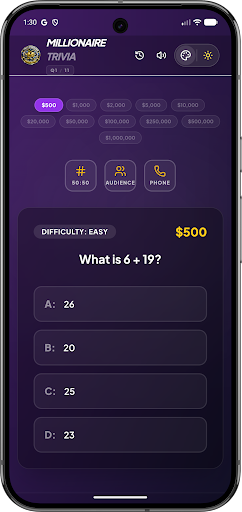 Millionaire Trivia Pro Offlineのスクリーンショット3