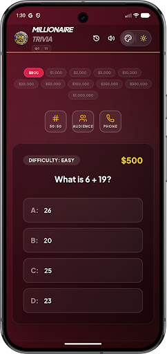 Millionaire Trivia Pro Offlineのスクリーンショット4