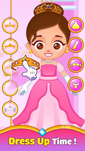 Captura de Tela do Princess Baby Phone Game 3