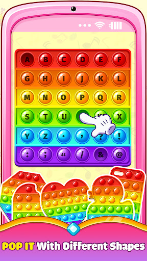 Captura de Tela do Princess Baby Phone Game 6