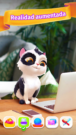 My Cat - Jogos de gato AR Captura de Tela 1