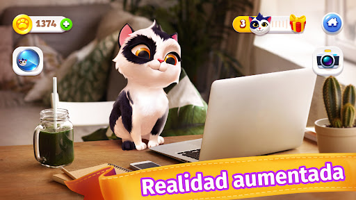 My Cat - Jogos de gato AR Captura de Tela 6