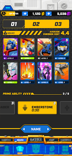 TRANSFORMERS: Tactical Arena スクリーンショット 2