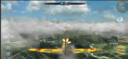 aviones de combate:WWII Guerra Screenshot 3