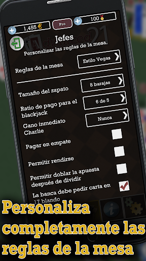 Advanced 21 Blackjack Screenshot 4