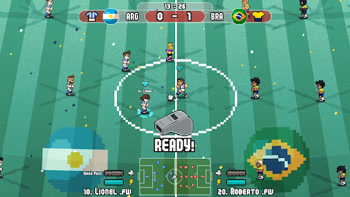 Pixel Cup Soccer - Ultimate Screenshot 1