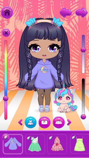 Chibi Vestir Salón de Belleza Screenshot 5