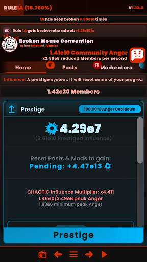 Rule1A Incremental: Idle Forum Screenshot 4