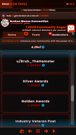 Rule1A Incremental: Idle Forum Screenshot 5
