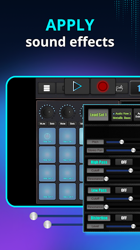 Creador de Musica DubstepEstudio creador de ritmos - dj mezcla - mezcla ritmos como profesional Screenshot 5