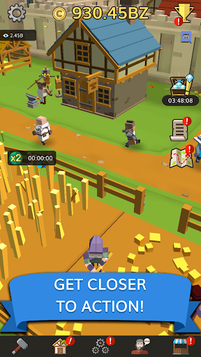 Medieval: Idle Tycoon Game Captura de Tela 4