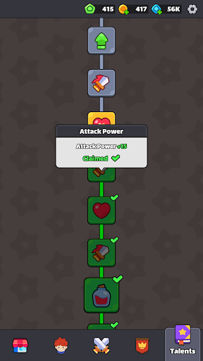 Lucky RPG — Batalla Roguelike Screenshot 6