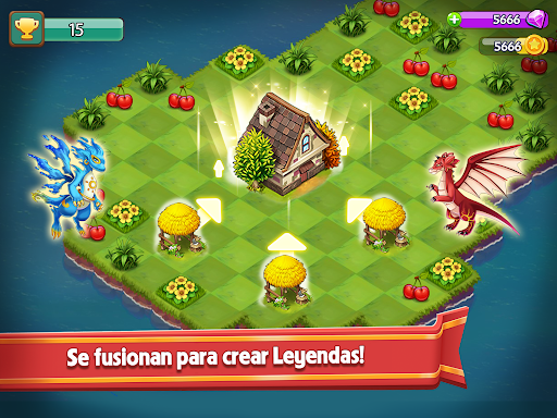 Sweet home dragón - Mergeland Screenshot 6