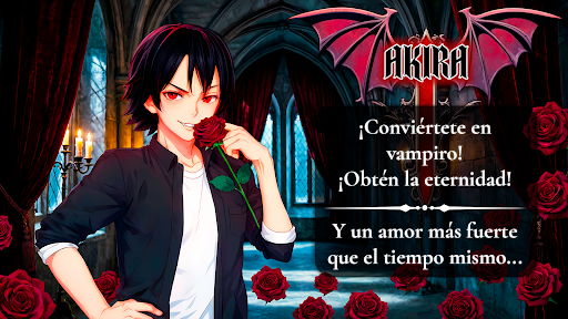 Beso Vampírico: Juego Otome Screenshot 1