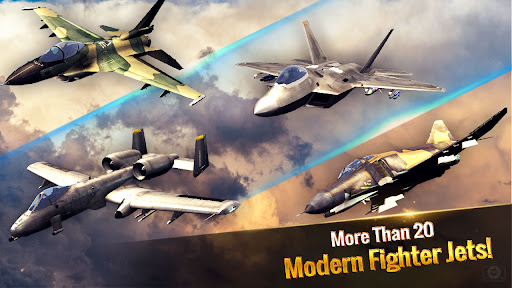 avion de combate:aéreo moderno Screenshot 3