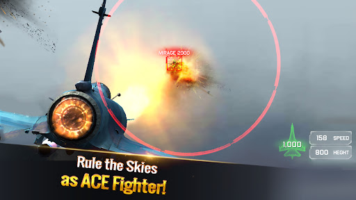avion de combate:aéreo moderno Screenshot 6