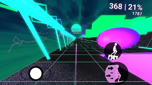 Neon Skate | Skateboard Retro Screenshot 1
