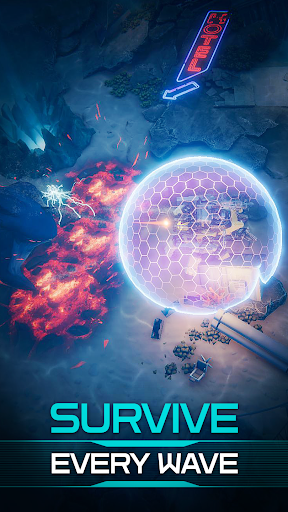 Ocean Keeper: Dome Survival Captura de Tela 1