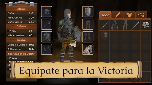 Obsidian Knight RPG Captura de Tela 4