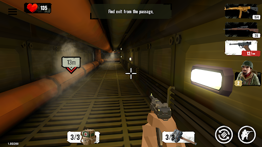 World War Polygon: jogo WW2 Captura de Tela 1