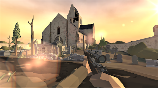 World War Polygon: jogo WW2 Captura de Tela 2