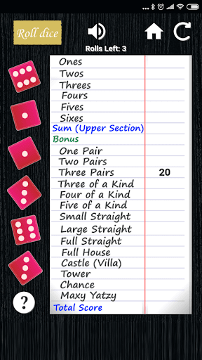 Maxi Yatzy Screenshot 4