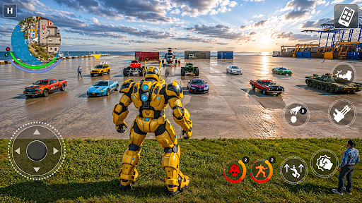 Robot Game Transformation Game Screenshot 1