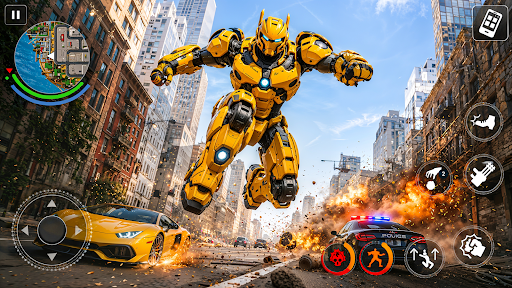 Robot Game Transformation Game Screenshot 3