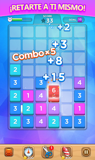 ブロックを融合させるスクリーンショット3