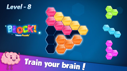 ¡Bloques! Puzzle Hexagonal Screenshot 1