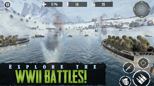 War Game WW2: Sniper 3D Screenshot 1