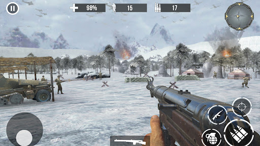War Game WW2: Sniper 3D Screenshot 2