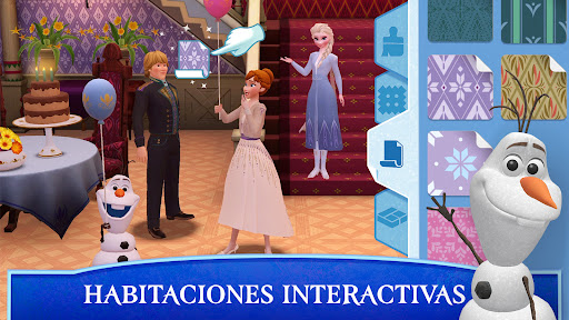 Disney Frozen: Castillo Real Screenshot 2