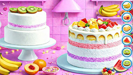 Cake Maker Baking Cake Games Screenshot 1