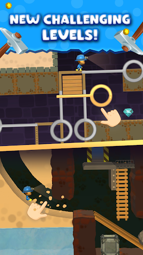 Mine Rescue - Mining Game Screenshot 1