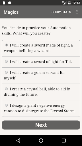 Choice of Magics Screenshot 2