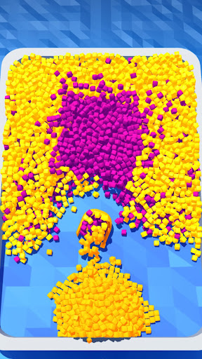 Captura de Tela do Collect Cubes - ASMR Puzzle 2