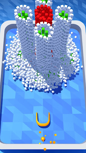 Captura de Tela do Collect Cubes - ASMR Puzzle 3