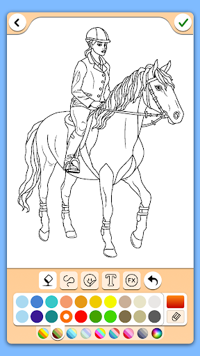 Caballo Colorear Screenshot 2